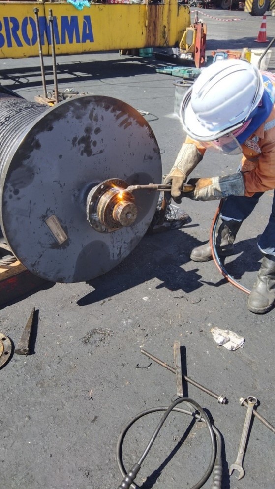 Chane Bearing In Rope Drum Img