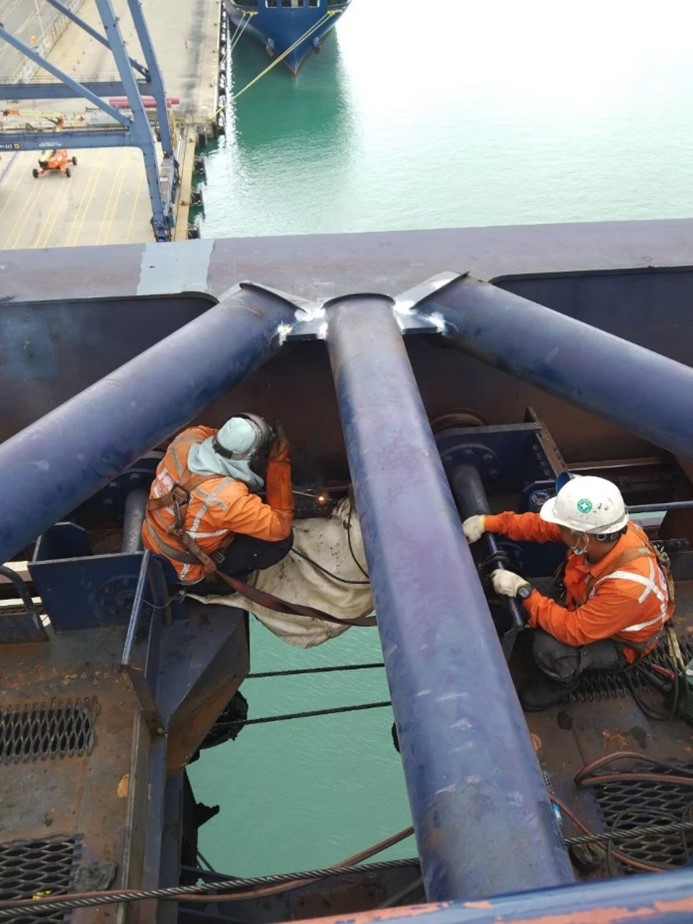 Welding Rail Trolley Sts Crane Img